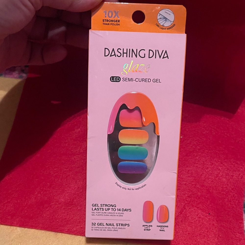 Dashing Diva Glaze LED Semi-Cured Gel - Multicolor